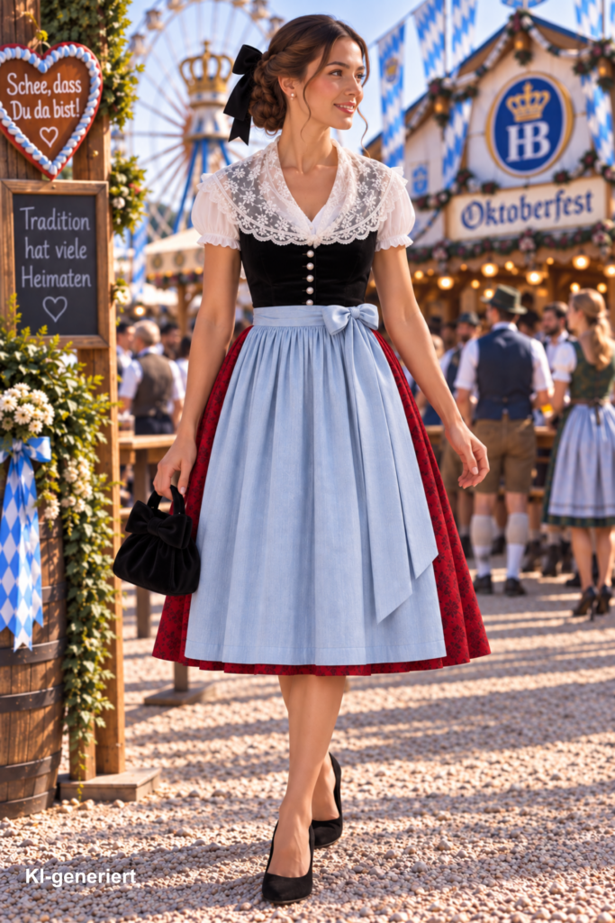 Oktoberfest-Look für die traditionsbewusste Brandenburgerin